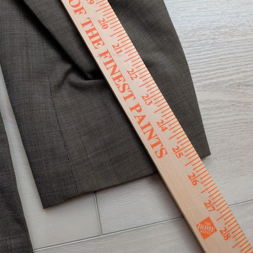 Vintage‎ Paul Stuart Blazer Sport Coat Mens 42L Wool Brown Jacket Made in Canada